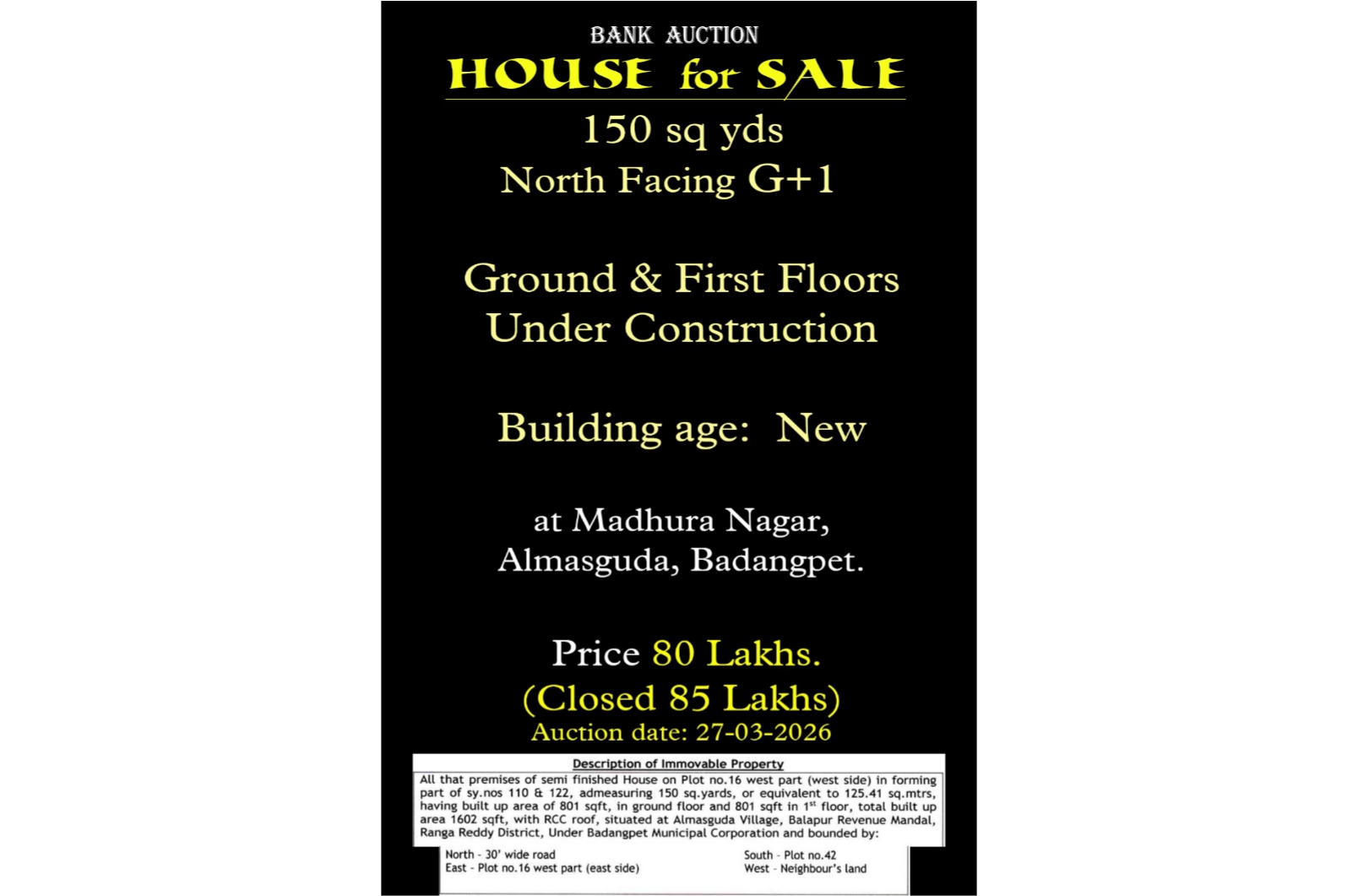 House for sale 